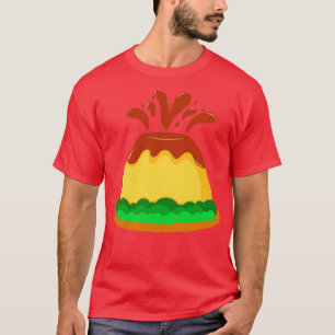 Chocolate Pudding Volcano T Shirt