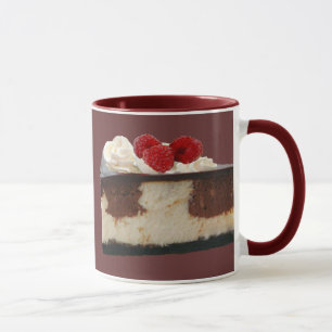 Chocolate Raspberry Cheesecake Mugg