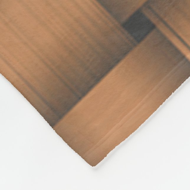 Chocolate Ribbon Fleece Blanket (Hörn)