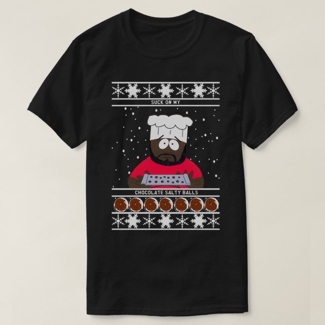 Chocolate Salty Bollar T Shirt (Design framsida)