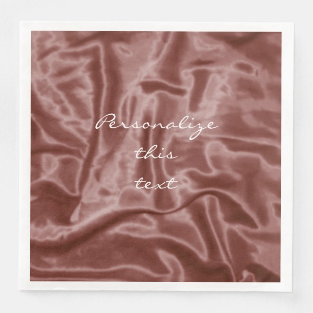 Chocolate-satan-Personlig-Middag-napkins Pappersservett (Framsida)