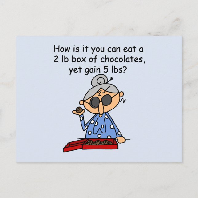 Chocolate Sense Vykort (Framsida)