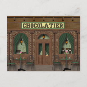 Chocolate Shop-vykort Vykort