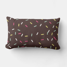 Chocolate Sprinkle Lumbar Pillow Lumbarkudde