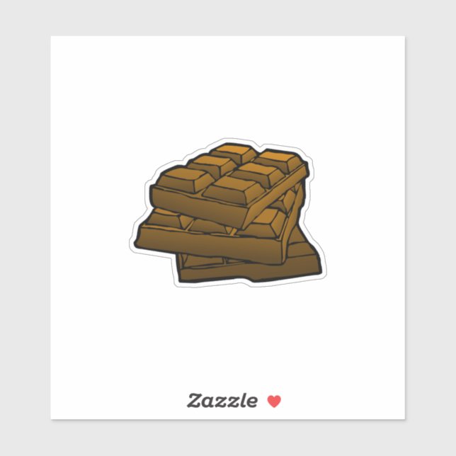 Chocolate Sticker Klistermärken (Ark)