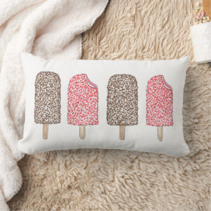 Chocolate Strawberry Eclair Ice Cream Popsicles Lumbarkudde