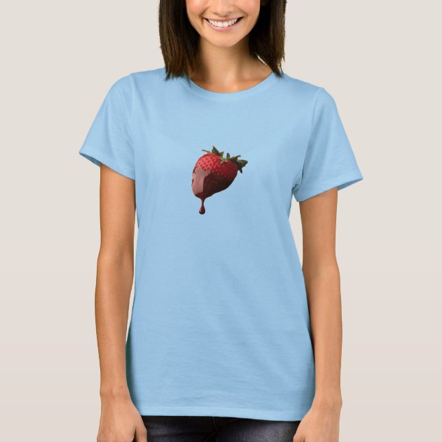 Chocolate Strawberry Tee Shirt (Framsida)
