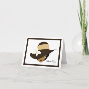 Chocolate Sweet Suga Note Card Kort