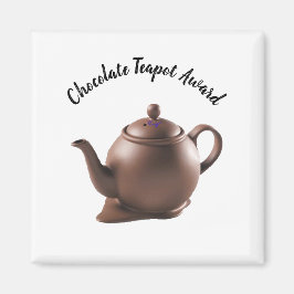 Chocolate Tekanna Award Magnet