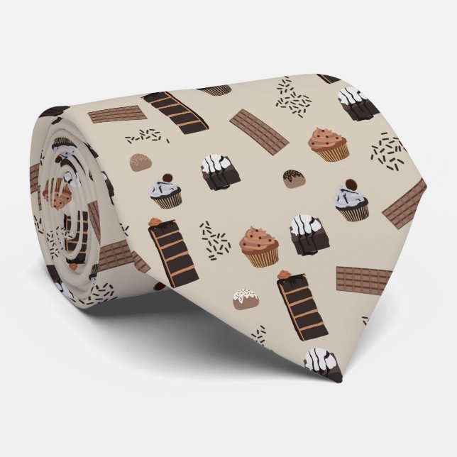 Chocolate Theme Mönster Slips (Rullad)