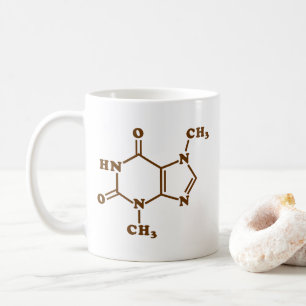 Chocolate Theobromine Molecular Chemical Formula Kaffemugg