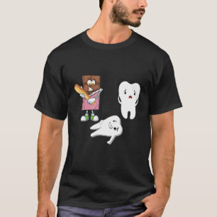 Chocolate Tooth Dental Hygienist T Shirt