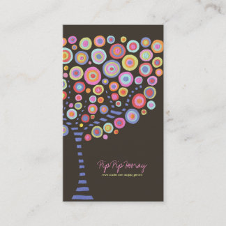 Chocolate Träd Online Store Business Profile Card Visitkort