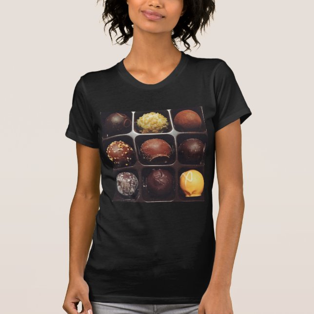 Chocolate Truffle Photo T-shirt (Framsida)