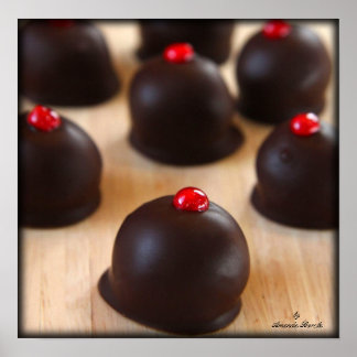 Chocolate Truffles Poster