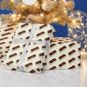 Chocolate Vanilla Ice Cream Sandwich Sandwich Presentpapper