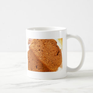 Chocolate zucchini-bröd kaffemugg