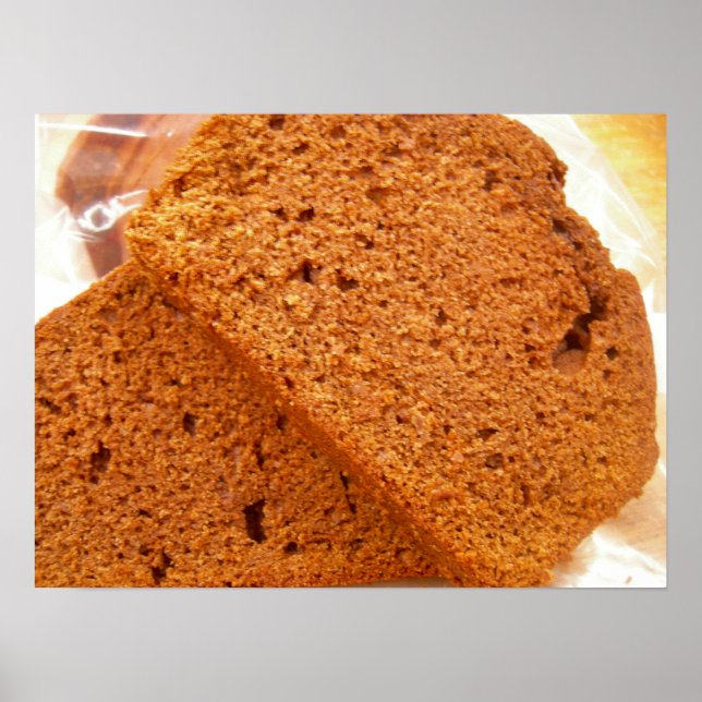 Chocolate zucchini-bröd poster (Framsidan)