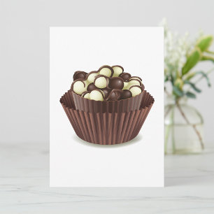 Chocolates Kopp-inbjudan Inbjudningar