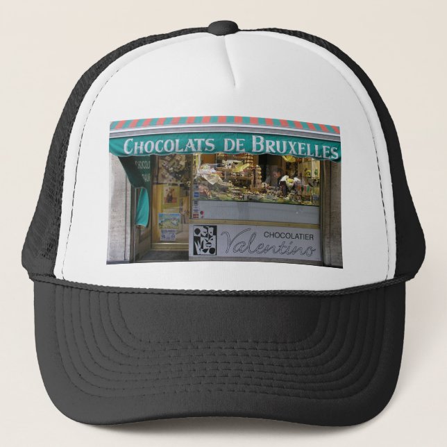 Chocolatier Bryssel, Belgien Truckerkeps (Framsida)