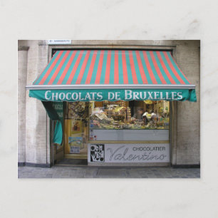 Chocolatier, Bryssel, Belgien Vykort
