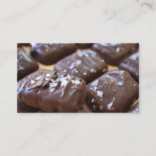 Chocolatier Chocolate Bon Candy Shop Foodie Visitkort
