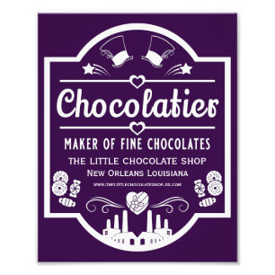 Chocolatier Maker Fototryck