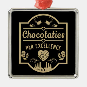 Chocolatier Maker Julgransprydnad Metall