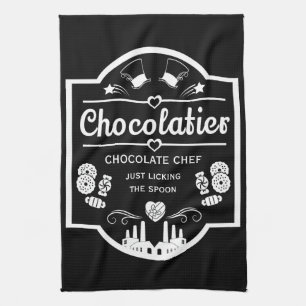 Chocolatier Maker Kökshandduk