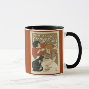 Chocolats et mugg för des-theskaffe