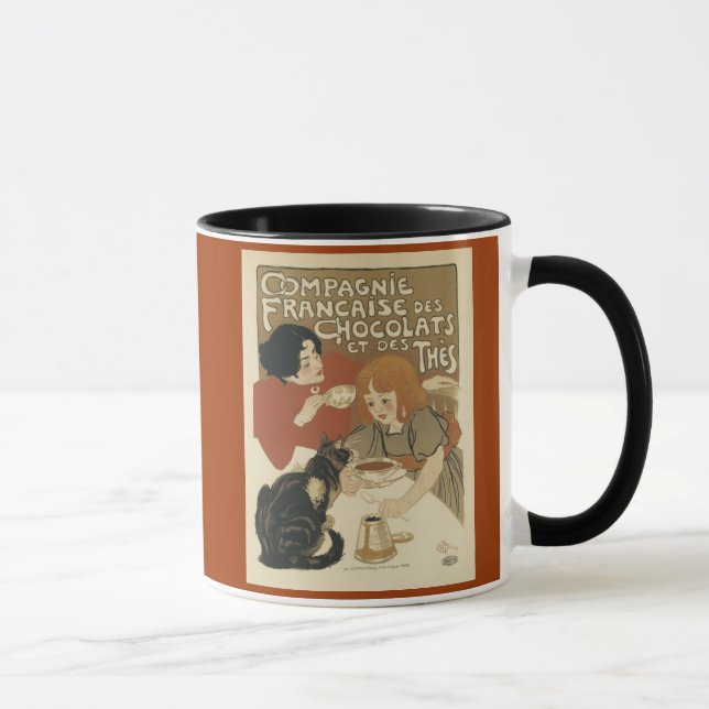 Chocolats et mugg för des-theskaffe (Höger)