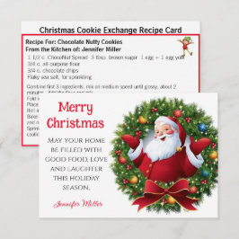 ChocoNut Cookie Exchange Rececipe-delningsjul