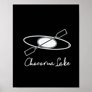 Chocorua Lake New Hampshire kajak kajakpaddling bå Poster
