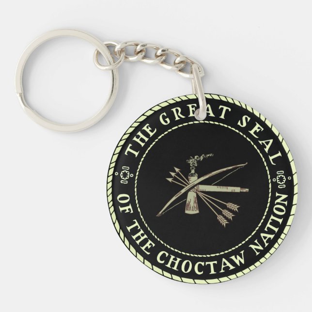 CHOCTAW FÖRSEGLAR Keychain (Framsidan)