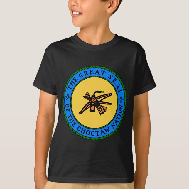 Choctaw förseglar t-shirt (Framsida)