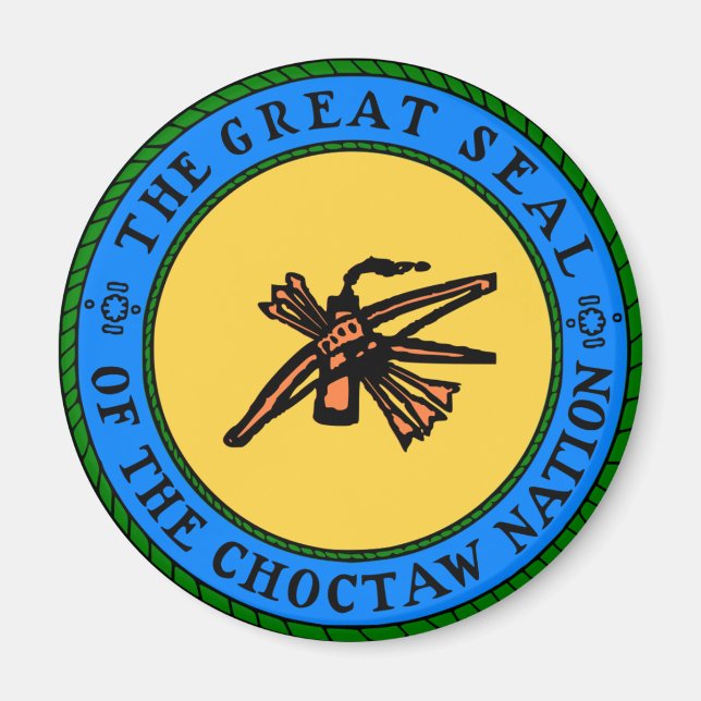 Choctaw Seal Magnet (Framsidan)