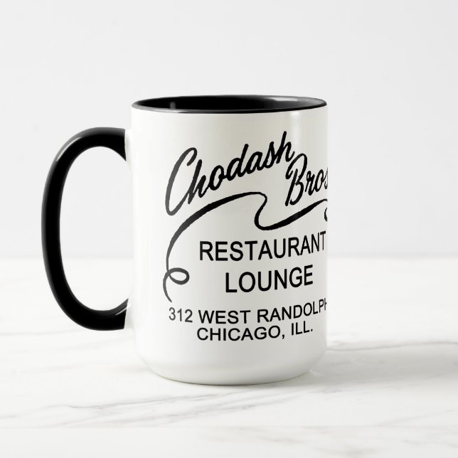 Chodash Bros. Restaurant, Chicago, Illinois Mugg (Vänster)