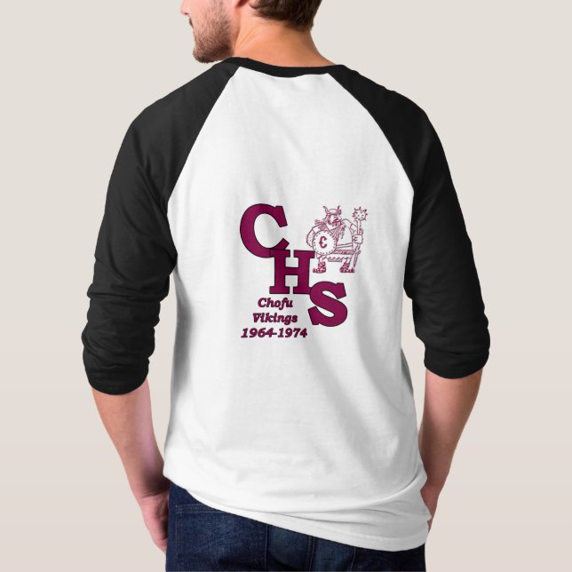 Chofu högstadium Vikings 1964-1974 T Shirt (Baksida)
