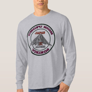 Chofu högstadium Vikings Japan T Shirt