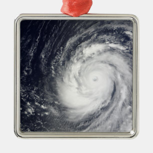 Choi-glåmig toppen Typhoon Julgransprydnad Metall