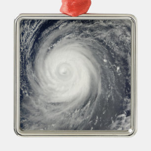 Choi-glåmiga söder för Typhoon av Japan, Stilla Julgransprydnad Metall