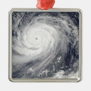 Choi-glåmiga väster för Typhoon av Marianaen Julgransprydnad Metall