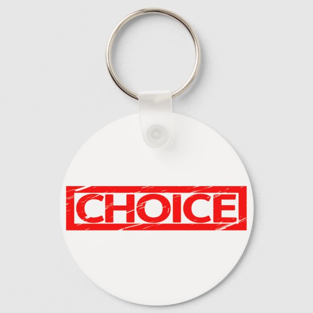 Choice Frimärke Nyckelring (Framsida)