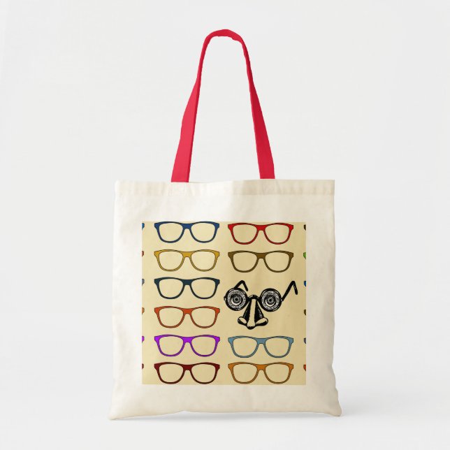Choices - Whimsical Eyeglasses Tygkasse (Framsidan)
