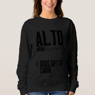 Choir Alto Singer Alto Definition Music Vocal Choi T Shirt