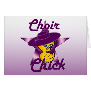 Choir Chick #9 Hälsningskort