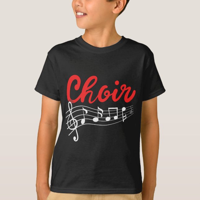 Choir Chorister Choir Teacher Choir Director T Shirt (Framsida)
