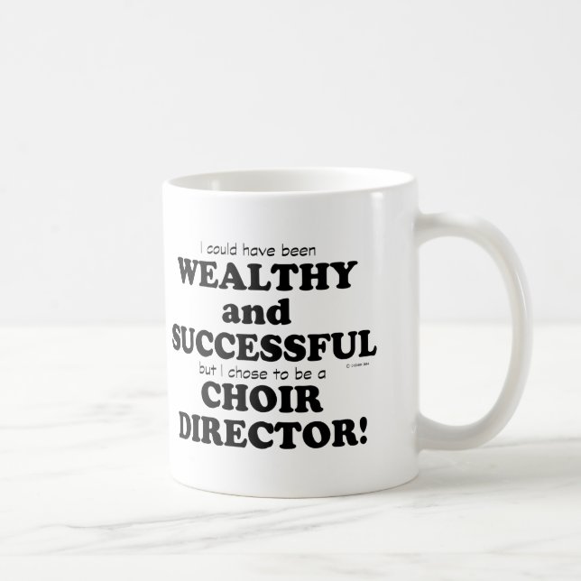 Choir Director-Förmögen och lyckad Kaffemugg (Höger)