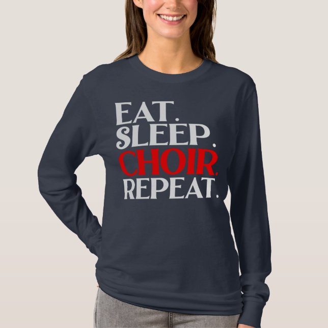 Choir Director musiker, lustig musiklärare T Shirt (Framsida)