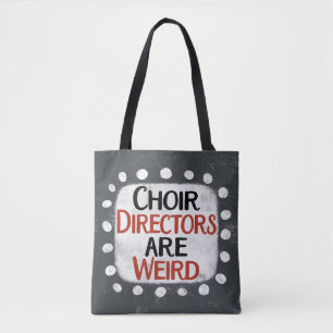 Choir Directors are are are Konstig Tote Bag Tygkasse